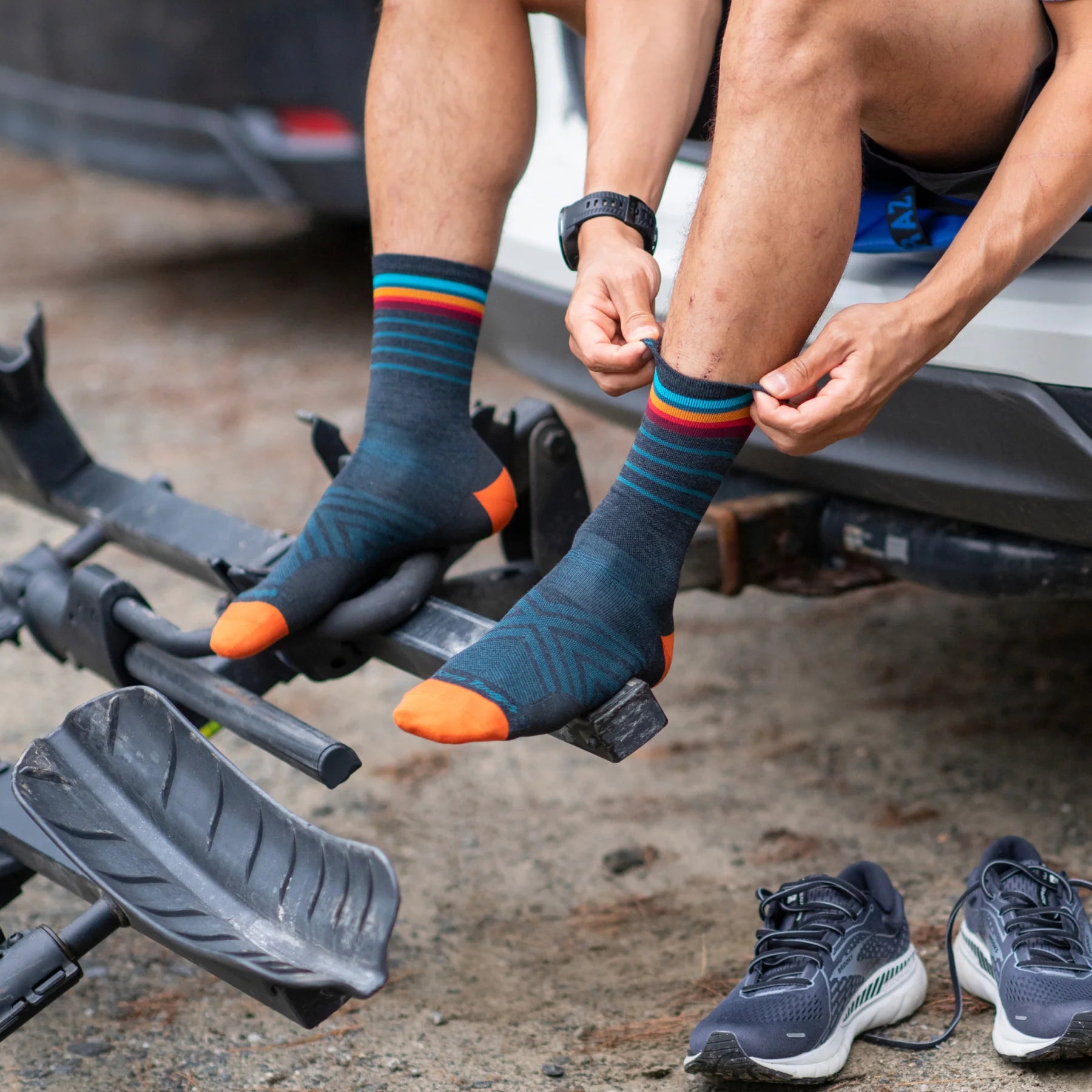 DARN TOUGH Men's Stride Micro Crew Ultra-Lightweight Running Socks 1036