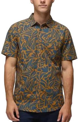 PRANA Men's Short Sleeve Shirt Stimmersee