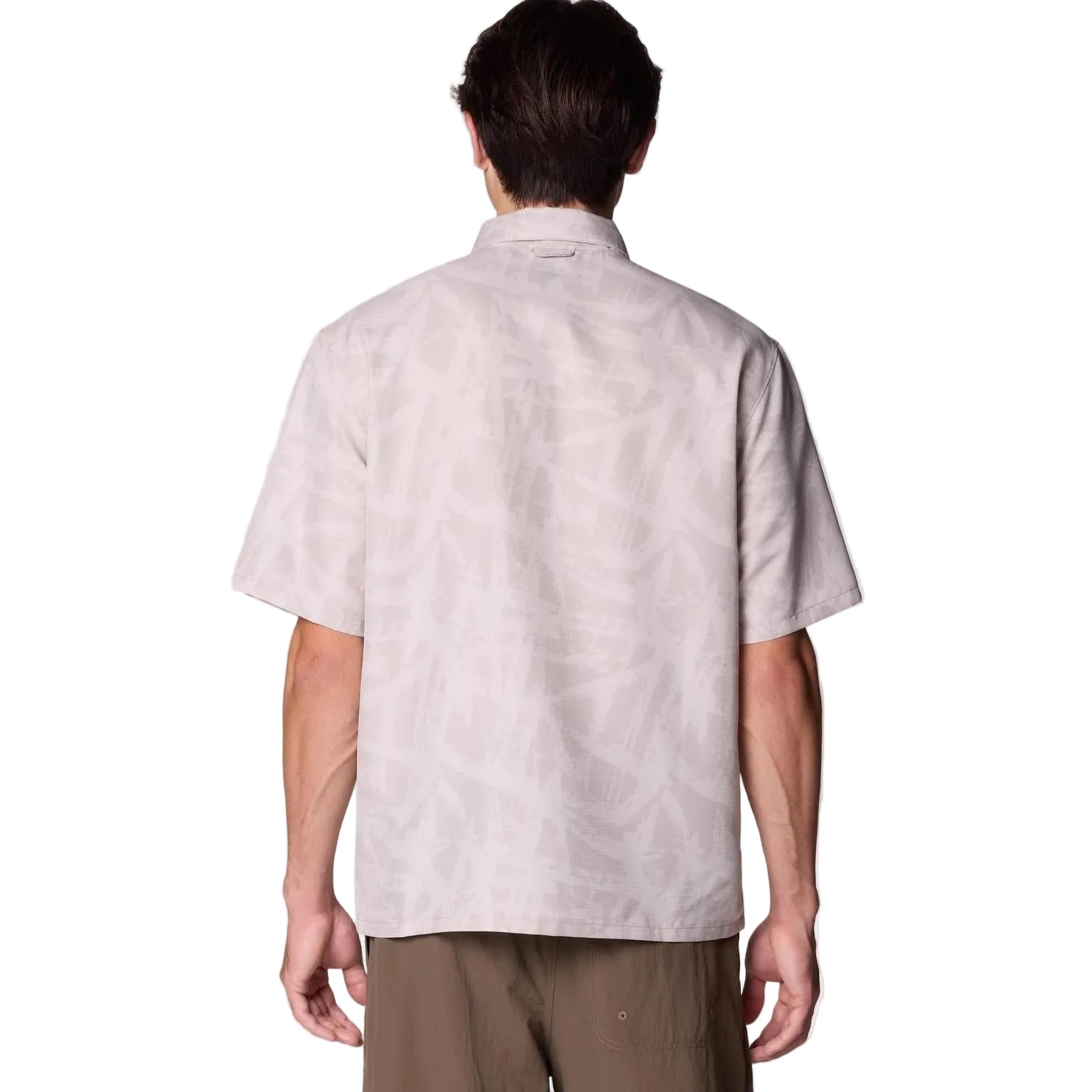 MOUNTAIN HARDWEAR Men's Short Sleeve Shirt Sun Drift Cooling Printed