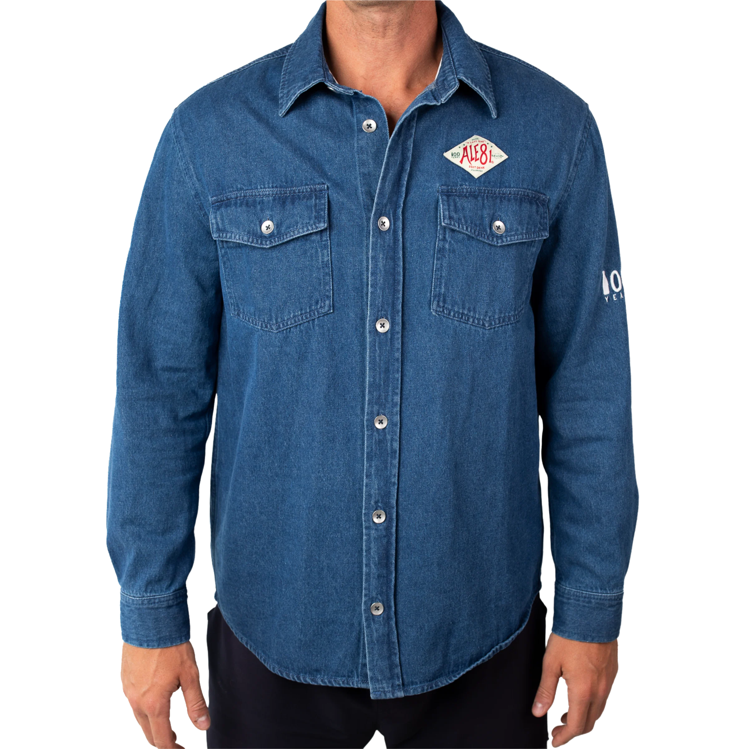 NEW FRONTIER Ale-8-One Denim Workshirt