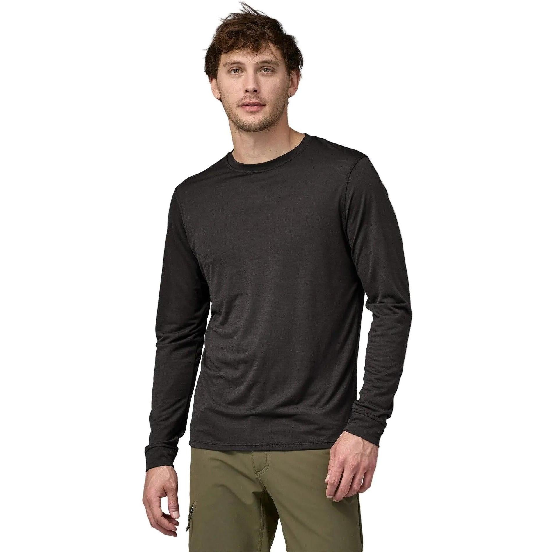 PATAGONIA Men's Long Sleeve Capilene Cool Merino Blend Shirt