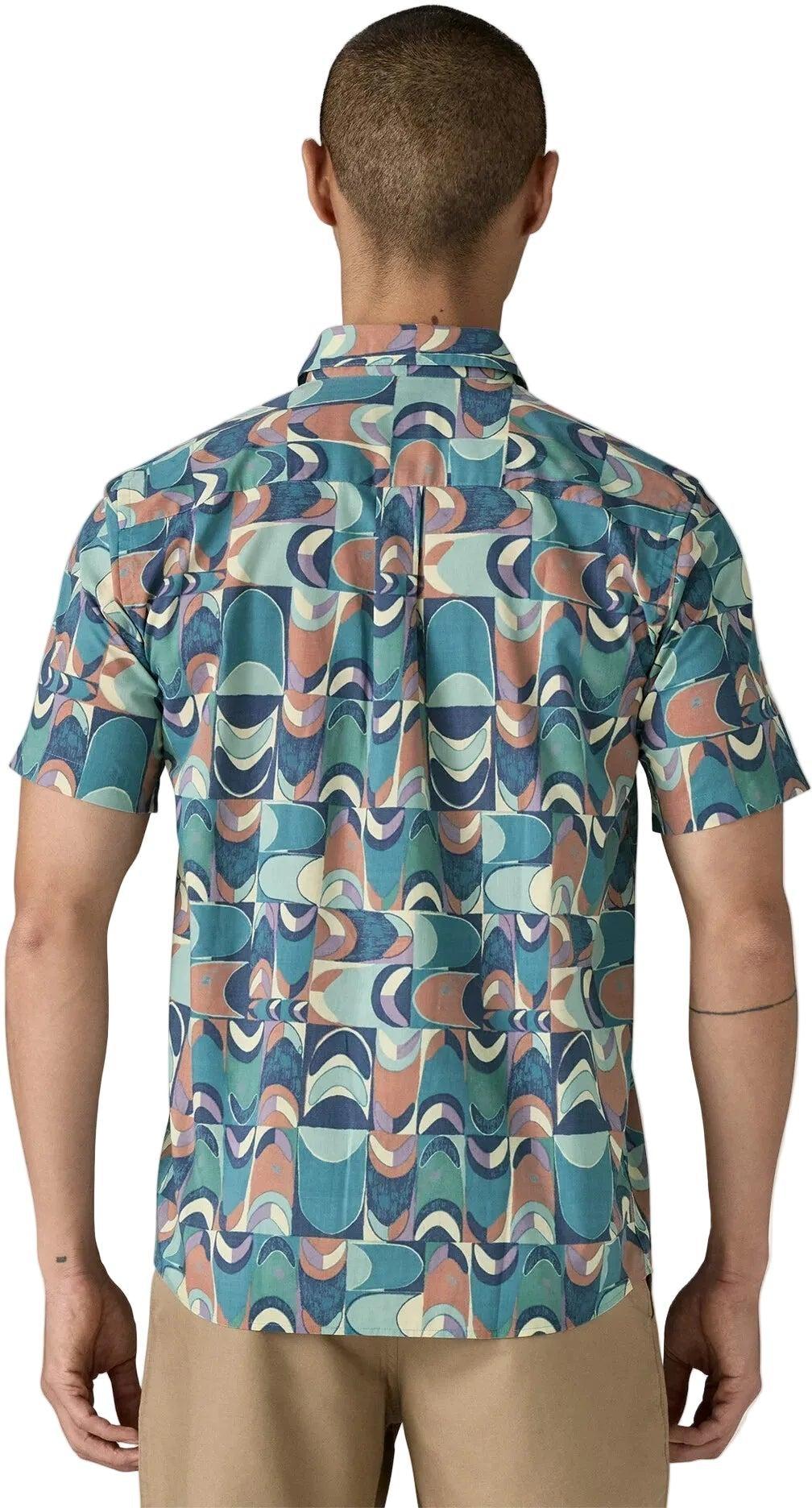 PATAGONIA Men's Short Sleeve Go To Button-Down Shirt