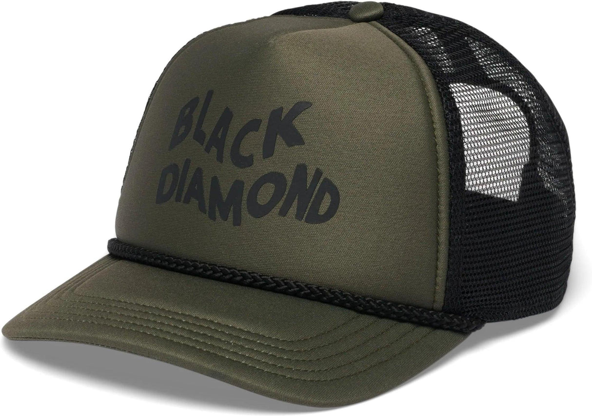 BLACK DIAMOND FLAT BILL Trucker Hat