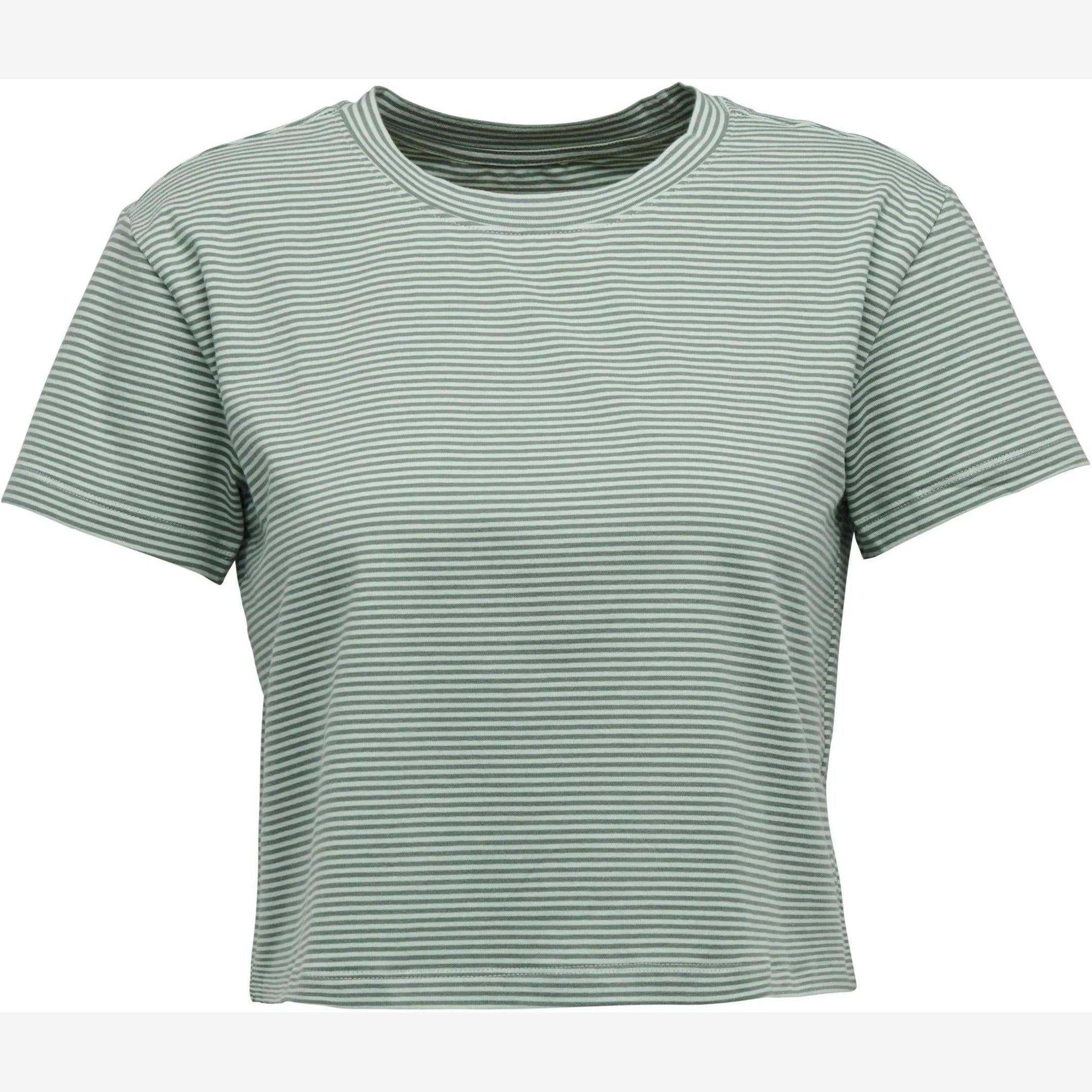BLACK DIAMOND Women's STRIPE Crop S/S Shirt