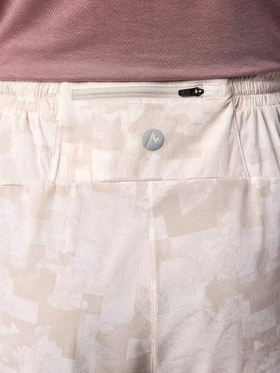 MARMOT WOMEN'S UNPAVED LINED SHORTS BIRCH BARK MAP CAMO 3"