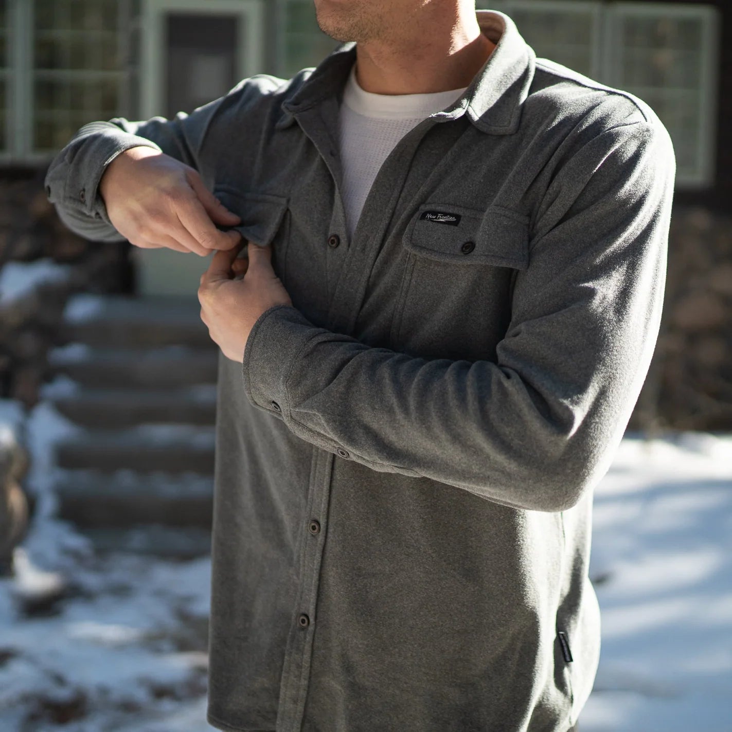 NEW FRONTIER Flex Flannel Shirt