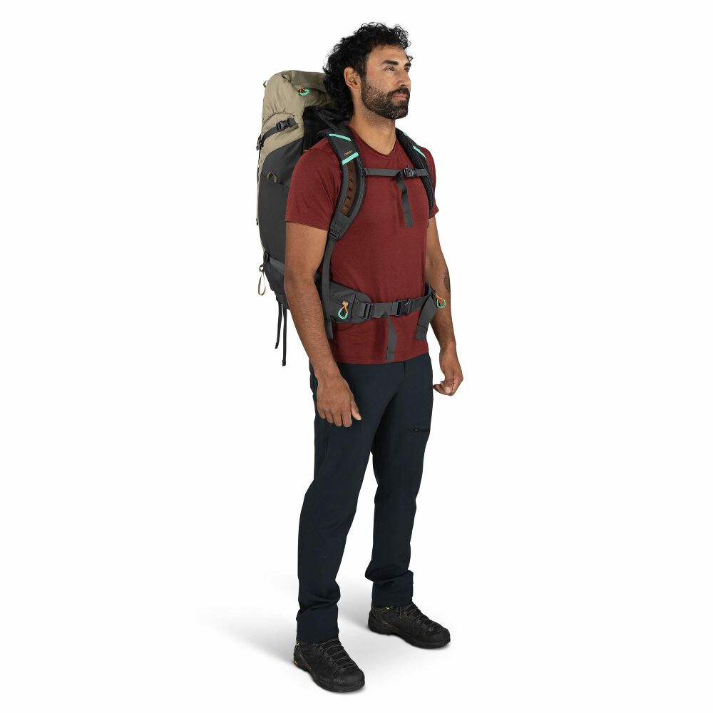 OSPREY Kestrel LT 45 Men's Backpacking Pack Olive Tan