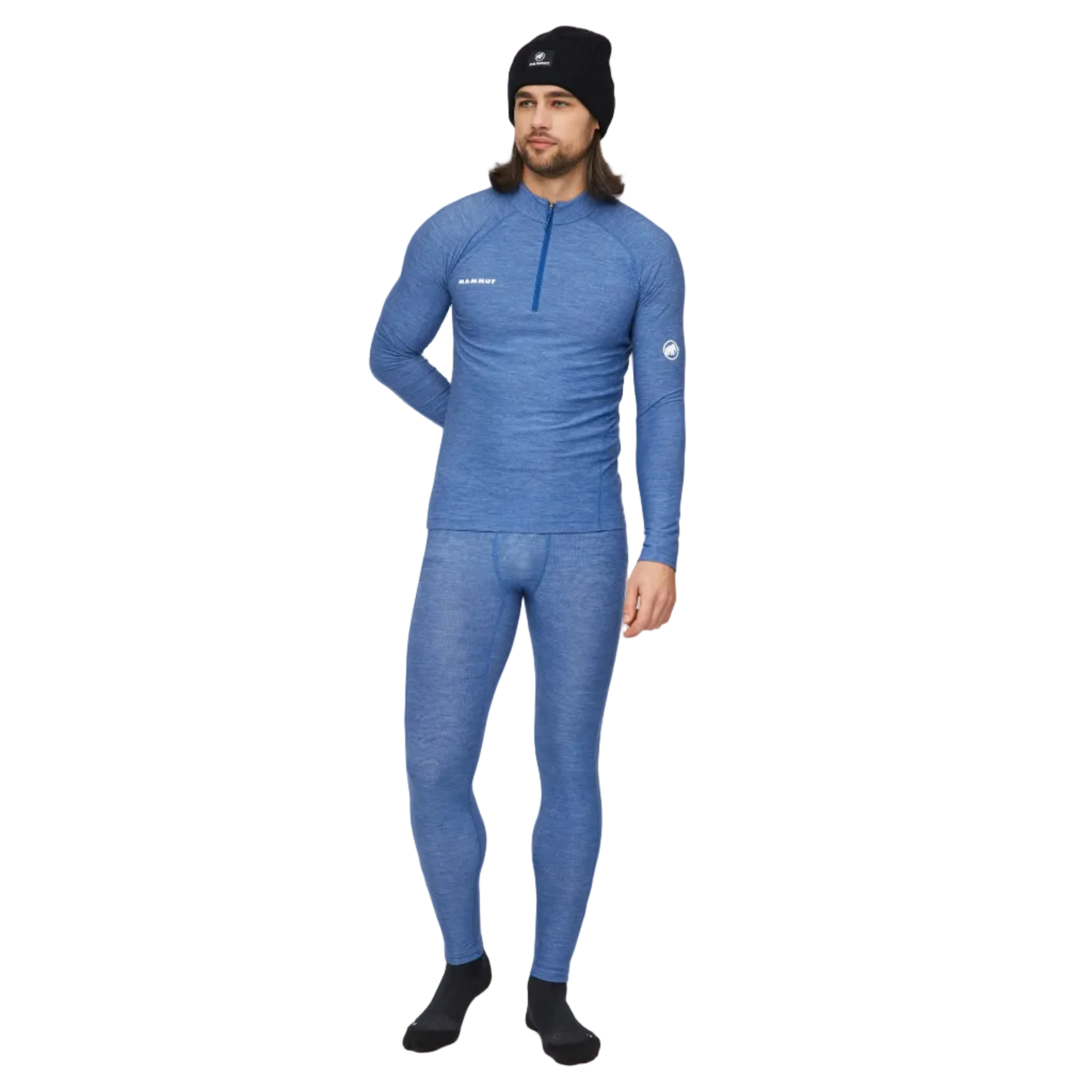 MAMMUT Men’s Tree Wool Thermal FL Tights Tschiel Melange