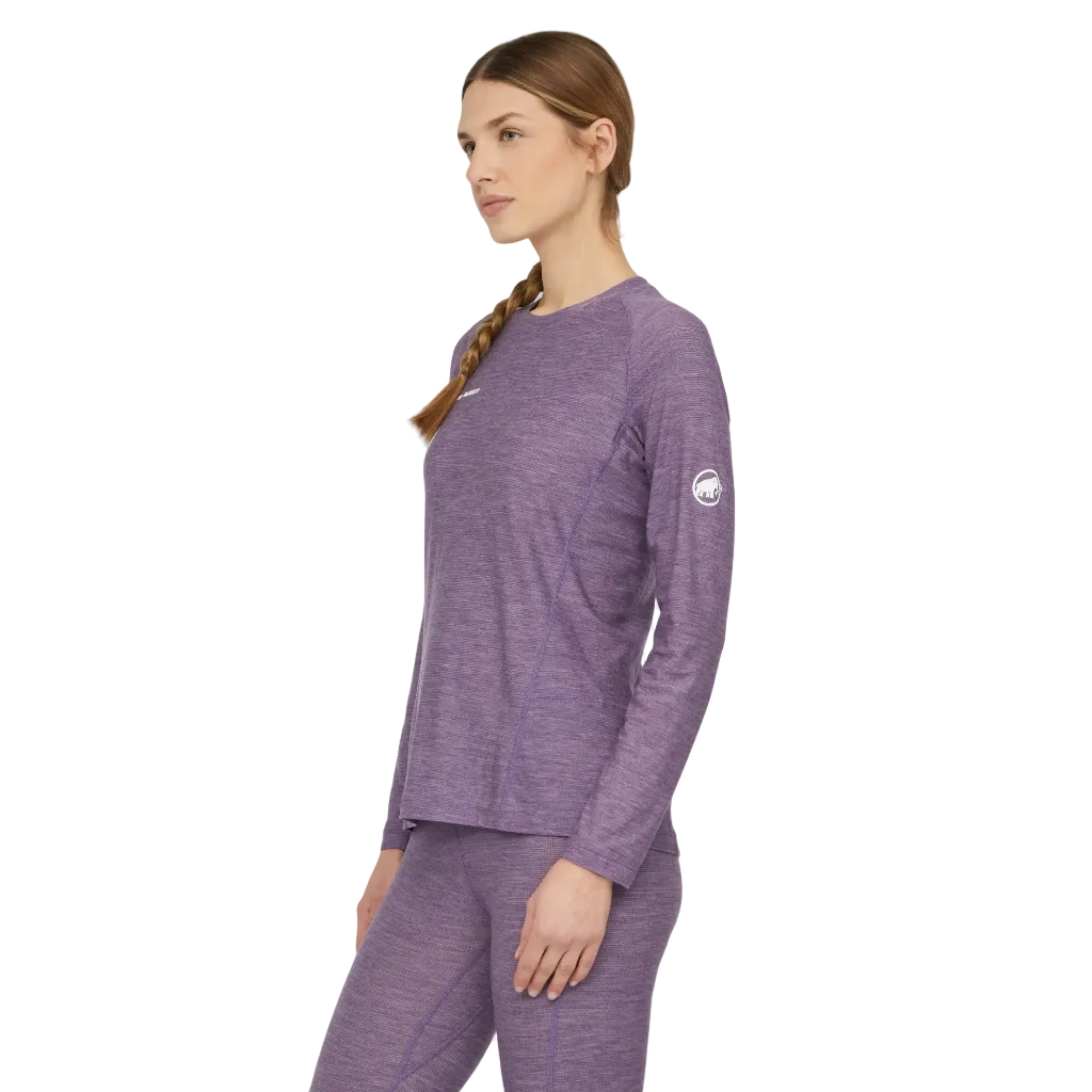 MAMMUT Women’s Tree Wool Thermal FL Longsleeve Paloja Melange