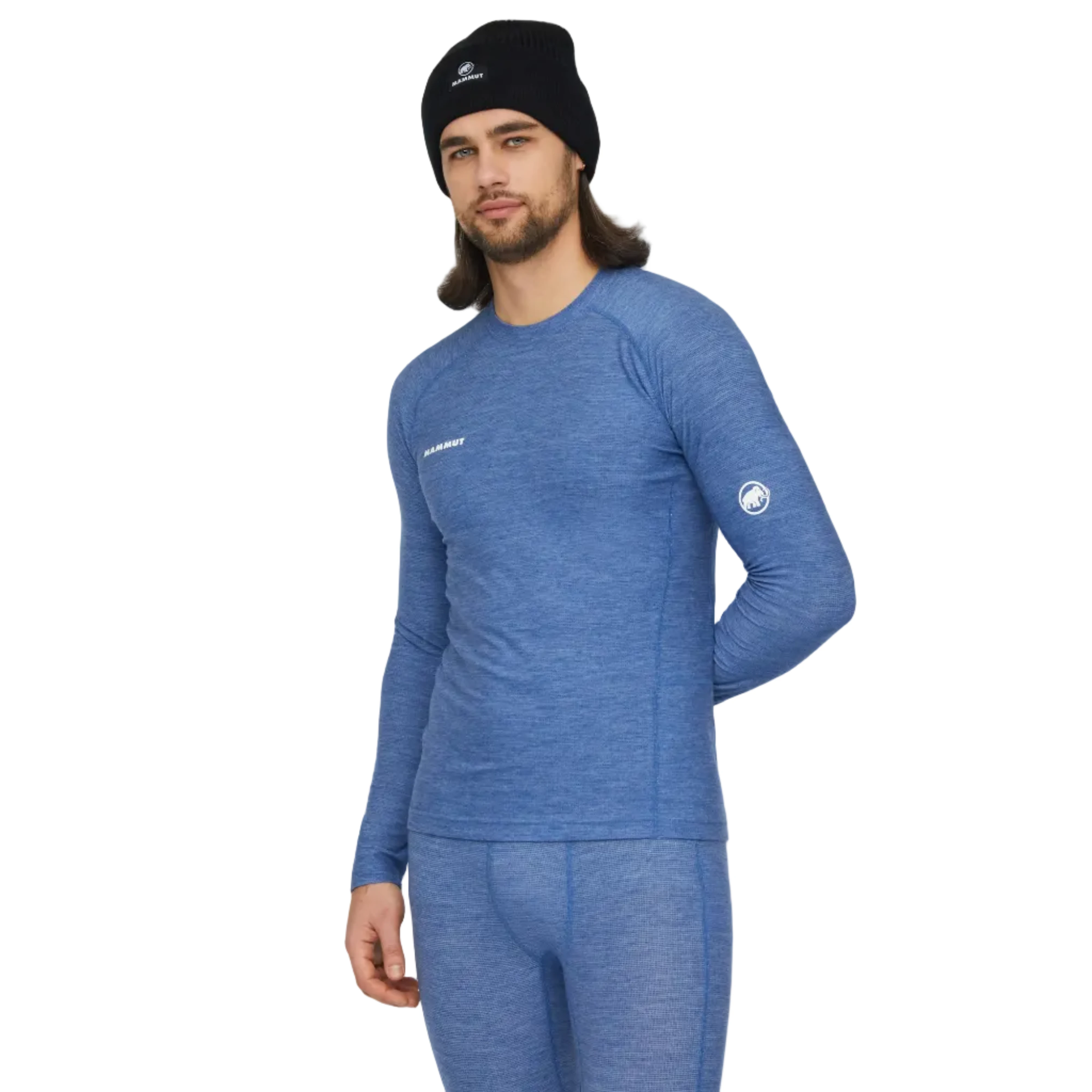 MAMMUT Men’s Tree Wool Thermal FL Longsleeve Tschiel Melange