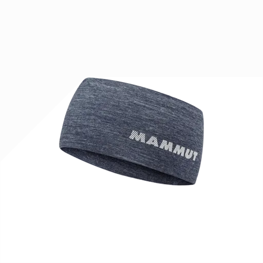 MAMMUT Tree Wool Headband Marine Melange