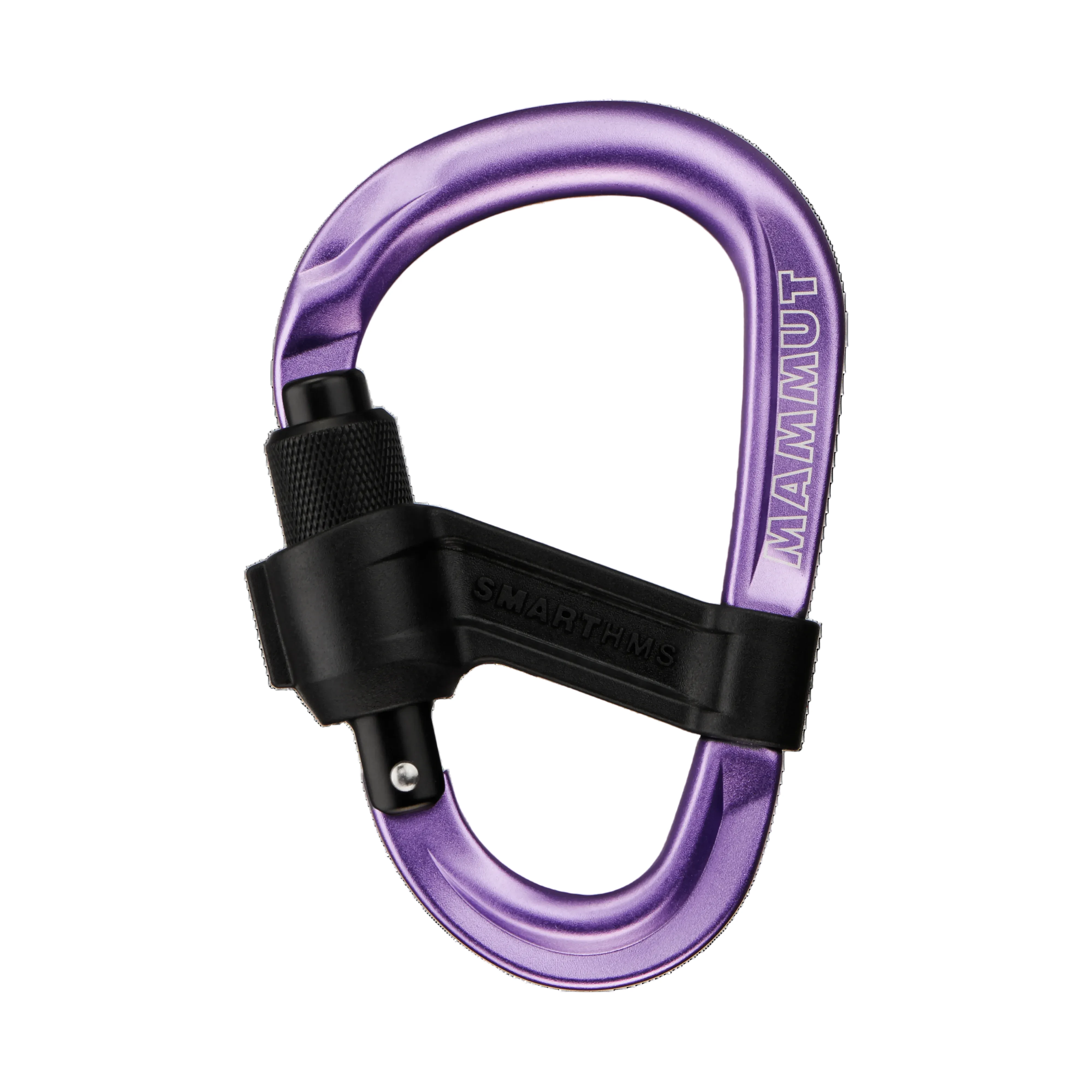 MAMMUT Smart HMS 2.0 Screwgate Carabiner Alpine Calamint