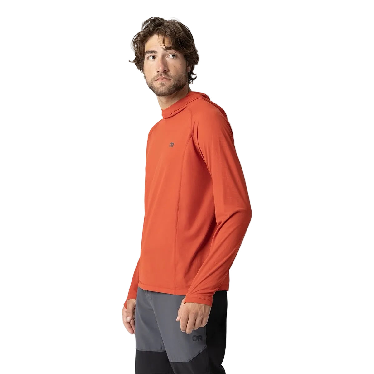 OUTDOOR RESEARCH Men’s Sun Hoodie Echo Cardinal