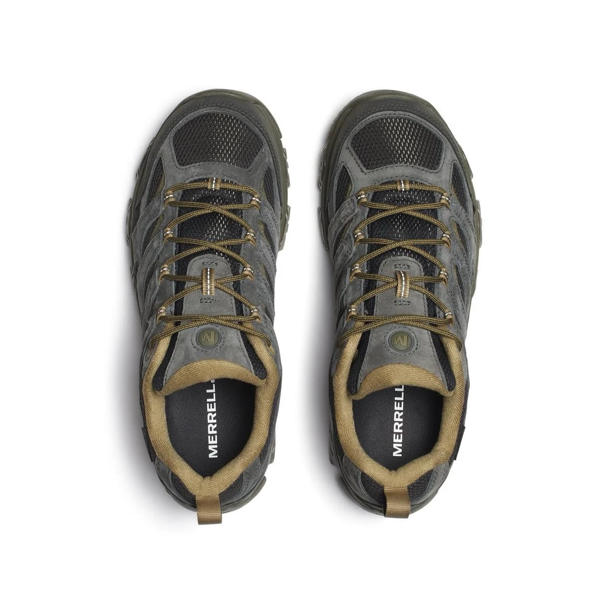 MERRELL Men’s Moab 3 Waterproof Hiking Shoes Black/Beluga