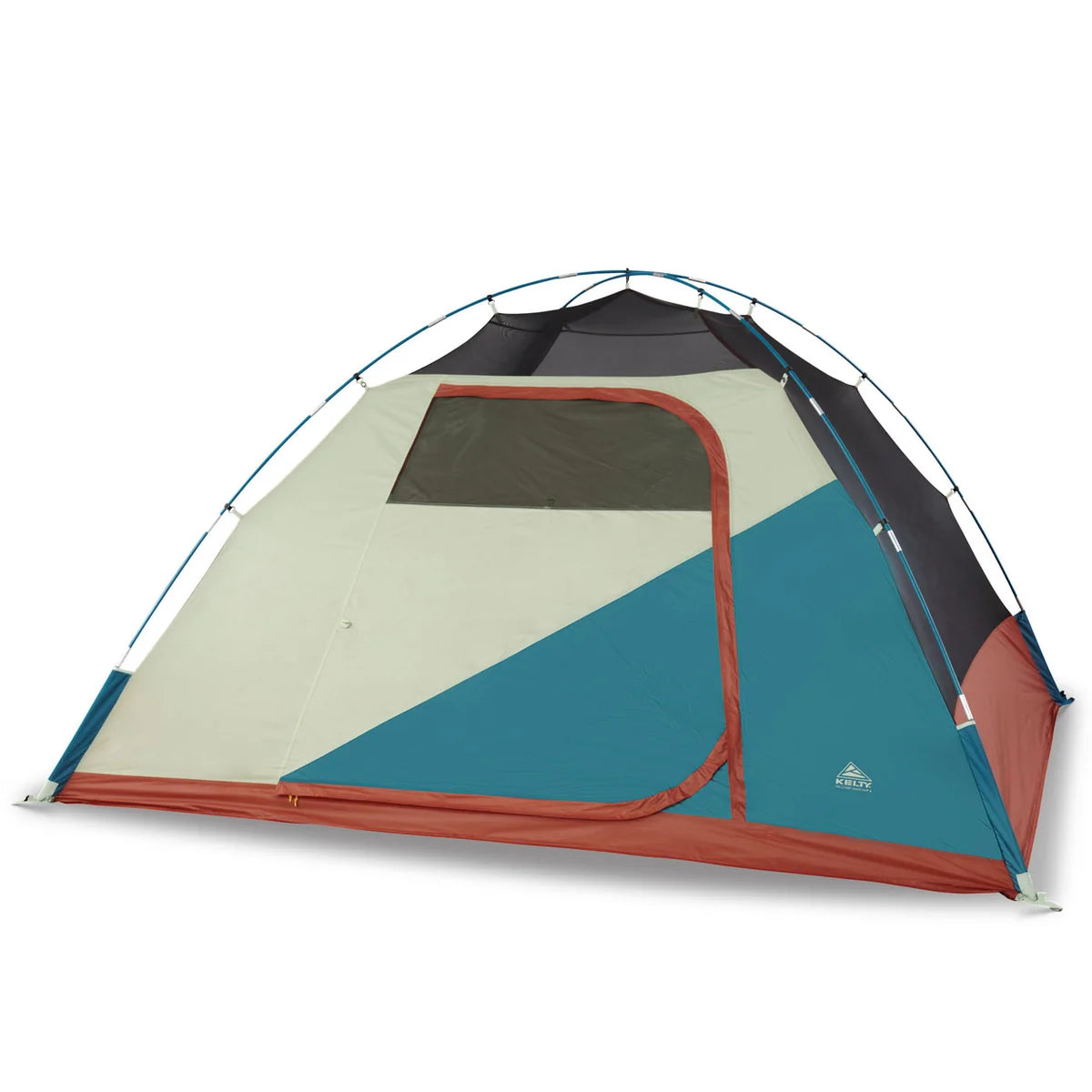 KELTY Discovery Basecamp 6-Person Tent Laurel Green/Stormy Blue