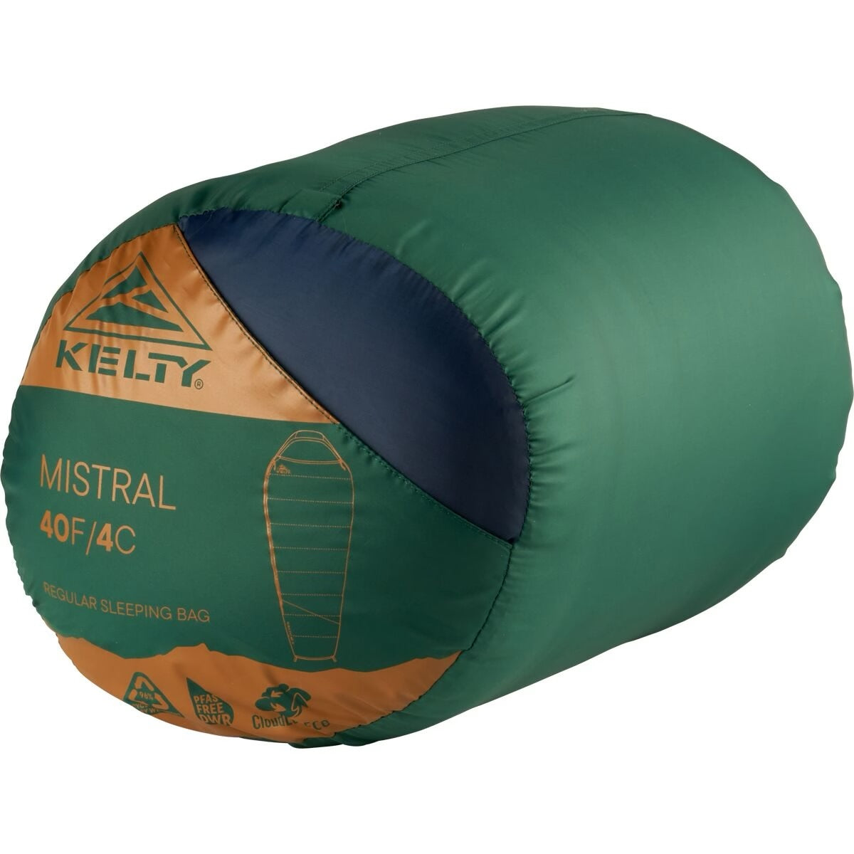 KELTY Mistral 40 Degree Sleeping Bag Regular / Right Zip