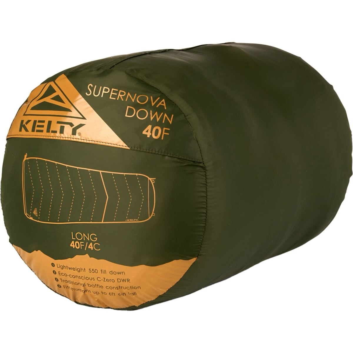 KELTY Supernova 40 Degree Down Sleeping Bag Regular / Right Zip
