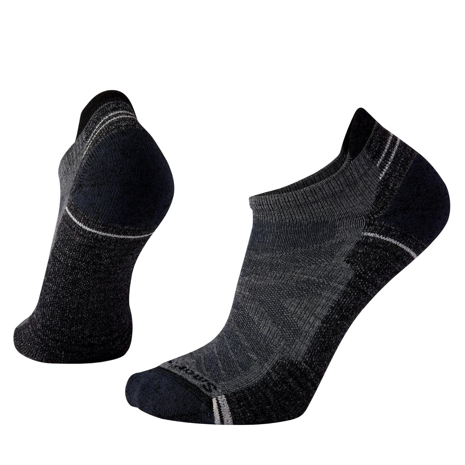 SMARTWOOL Unisex Hike Low Ankle Socks Light Cushion Medium Gray