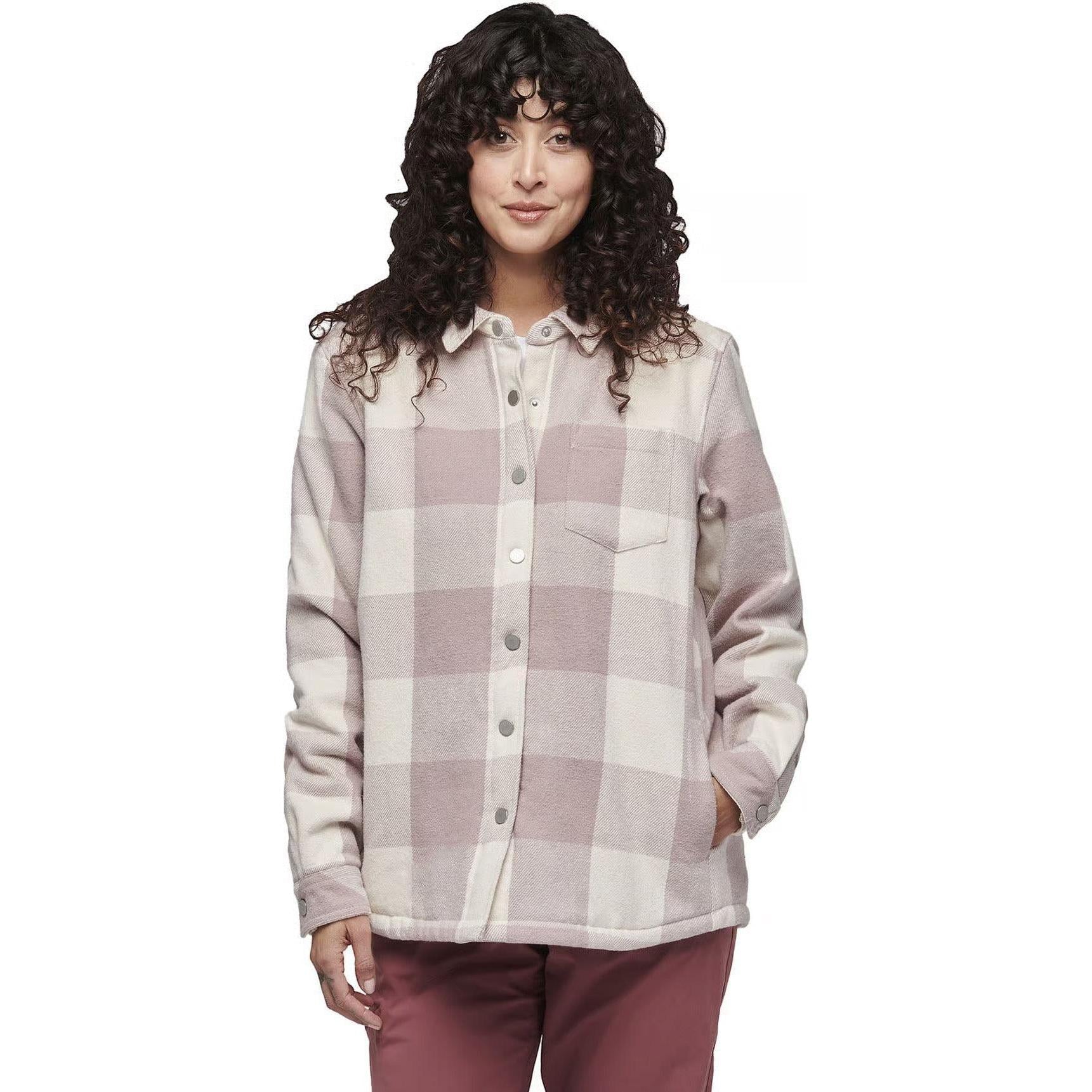BLACK DIAMOND Women's PROJECT Lined L/S Flannel Shirt