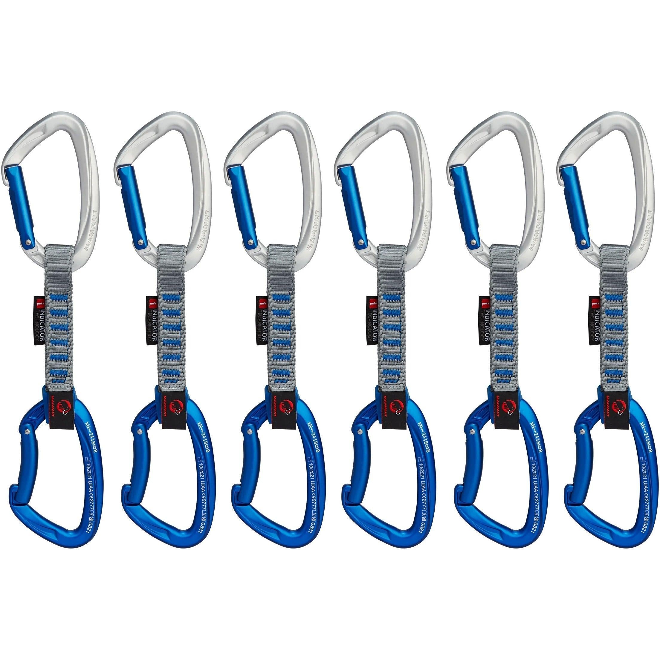 MAMMUT CRAG INDICATOR Keylock 10 cm 6/Pk Quickdraws