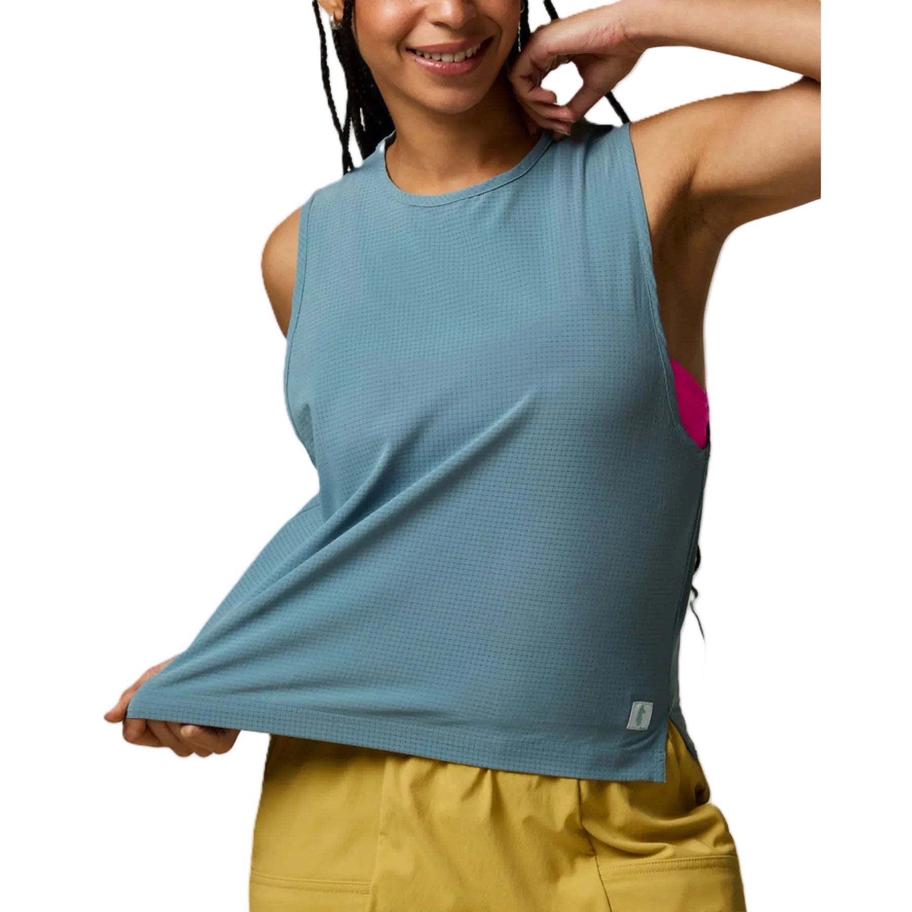 COTOPAXI WOMEN'S PULSO TECH TANK TOP EVERGLADE