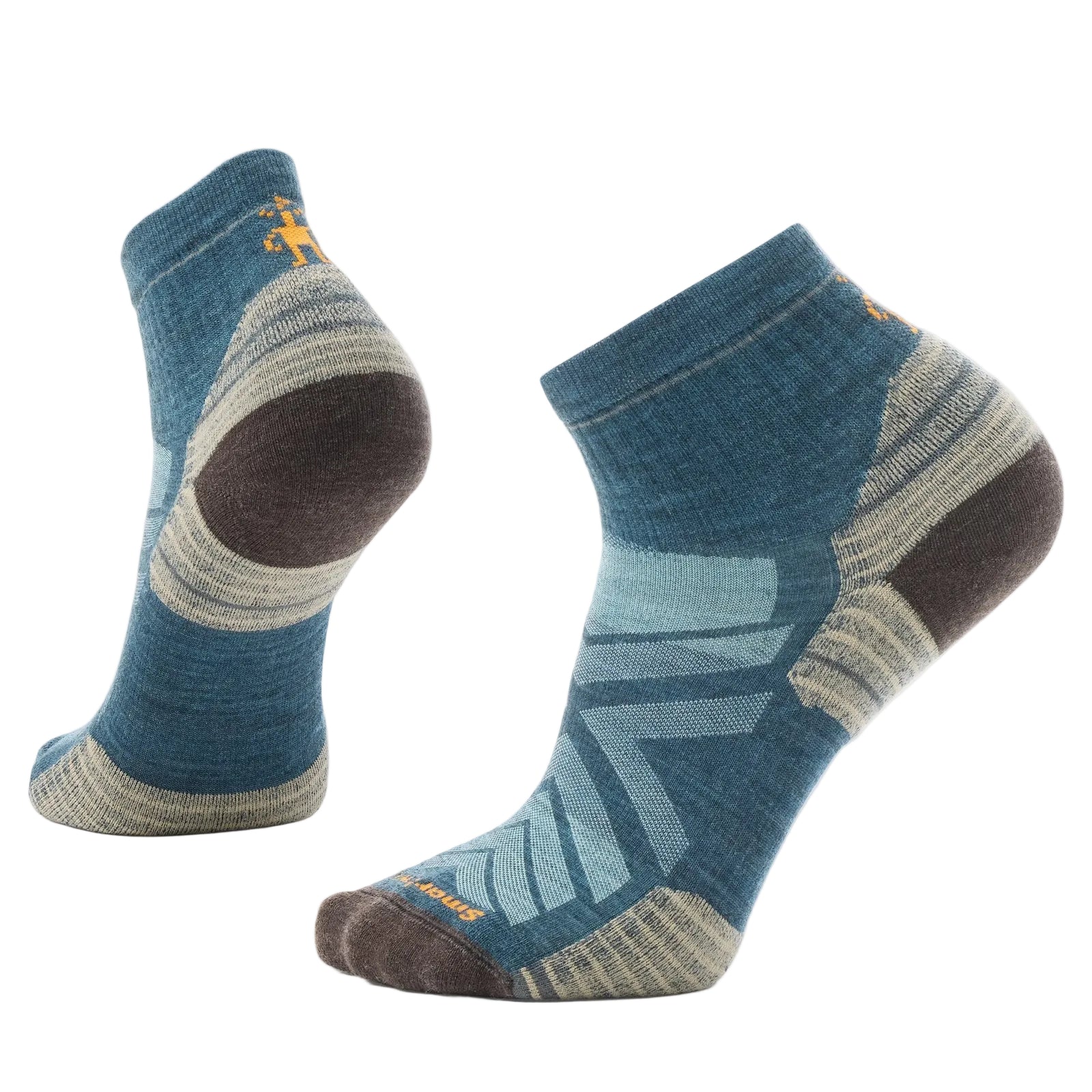 SMARTWOOL Unisex Hike Ankle Socks Targeted Cushion Twilight Blue