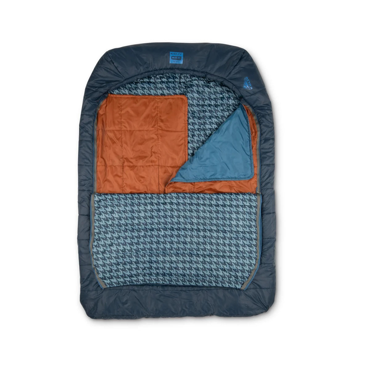 KELTY Tru.Comfort Doublewide 20 Degree Sleeping Bag Pageant Blue/Hiker