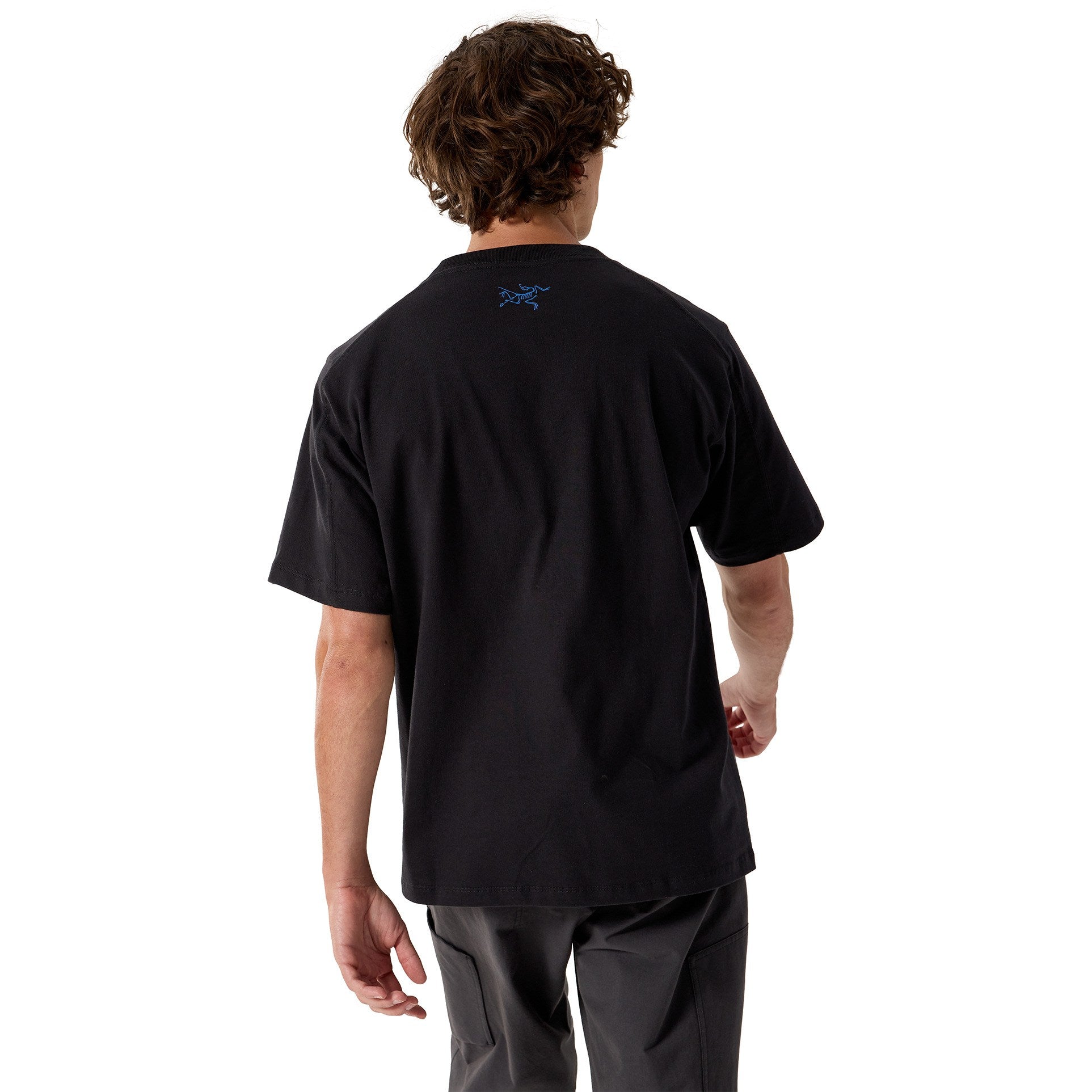 ARC'TERYX Short Sleeve Kragg Cotton Lithographica Shirt Men's
