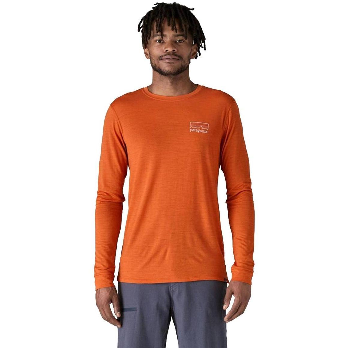 PATAGONIA Men's Long Sleeve Cool Merino Graphic Shirt