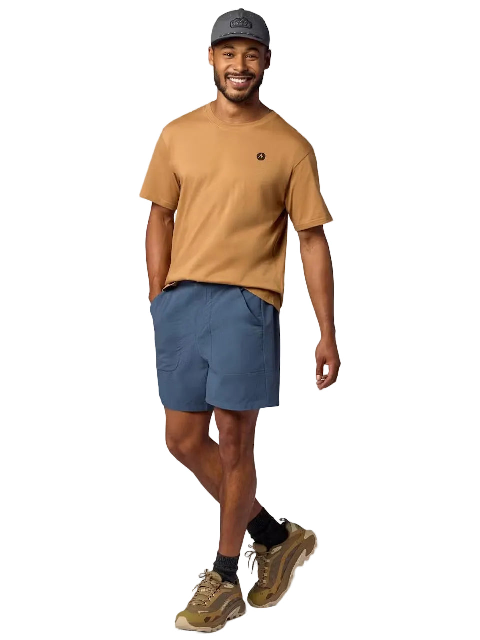 Marmot Men's Mountain Bike Marty Short-Sleeve T-Shirt Dromedary