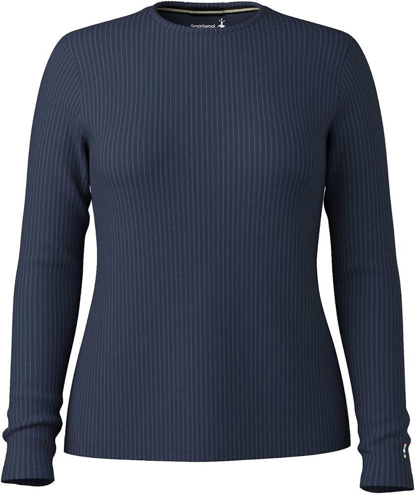 SMARTWOOL Women's Thermal Merino Rib Longsleeve Crew Shirts