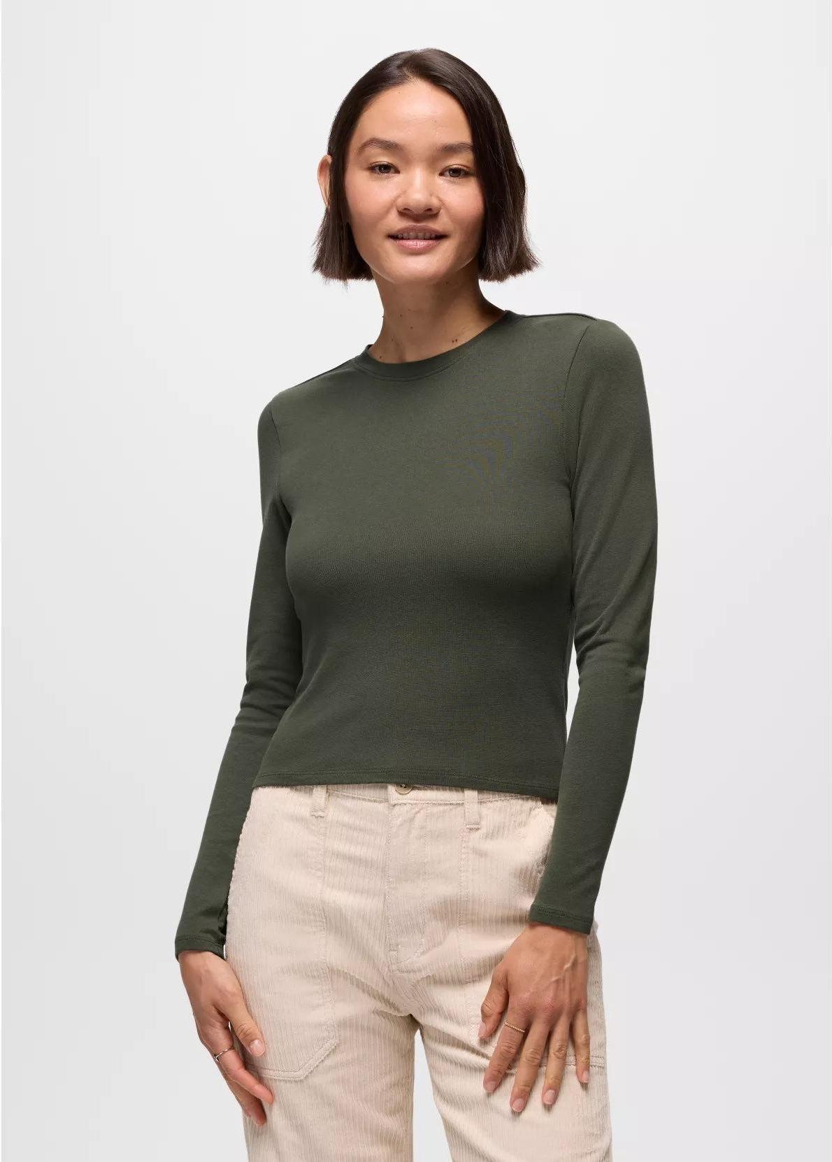 PRANA Lotus Long Sleeve Tee Shirt