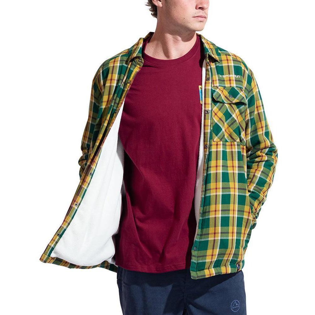 LA SPORTIVA Men's Rambler Lined Long Sleeve Flannel Shirt