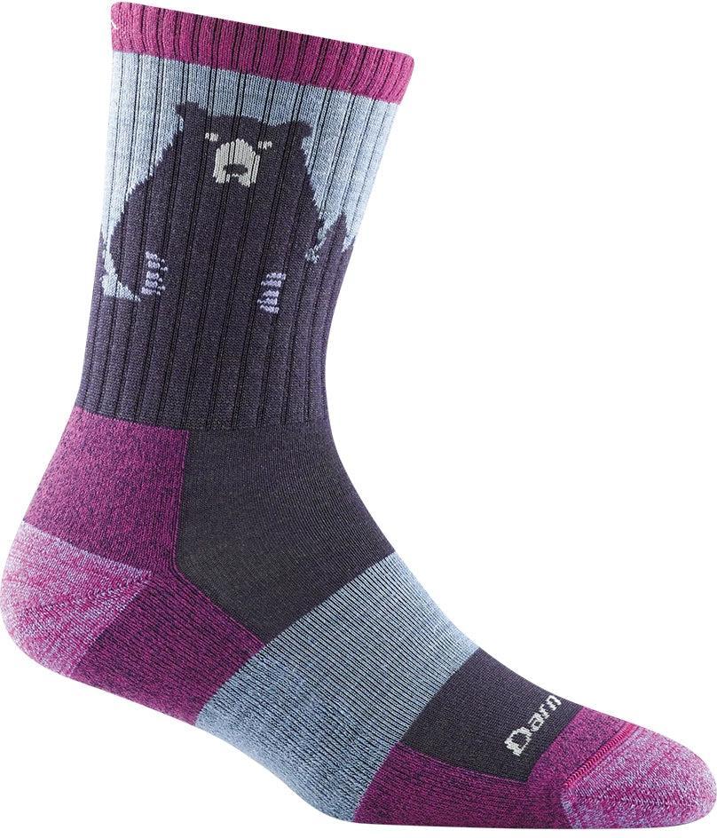 DARN TOUGH Women's Bear Town Micro Crew Lightweight Hiking Socks 1970
