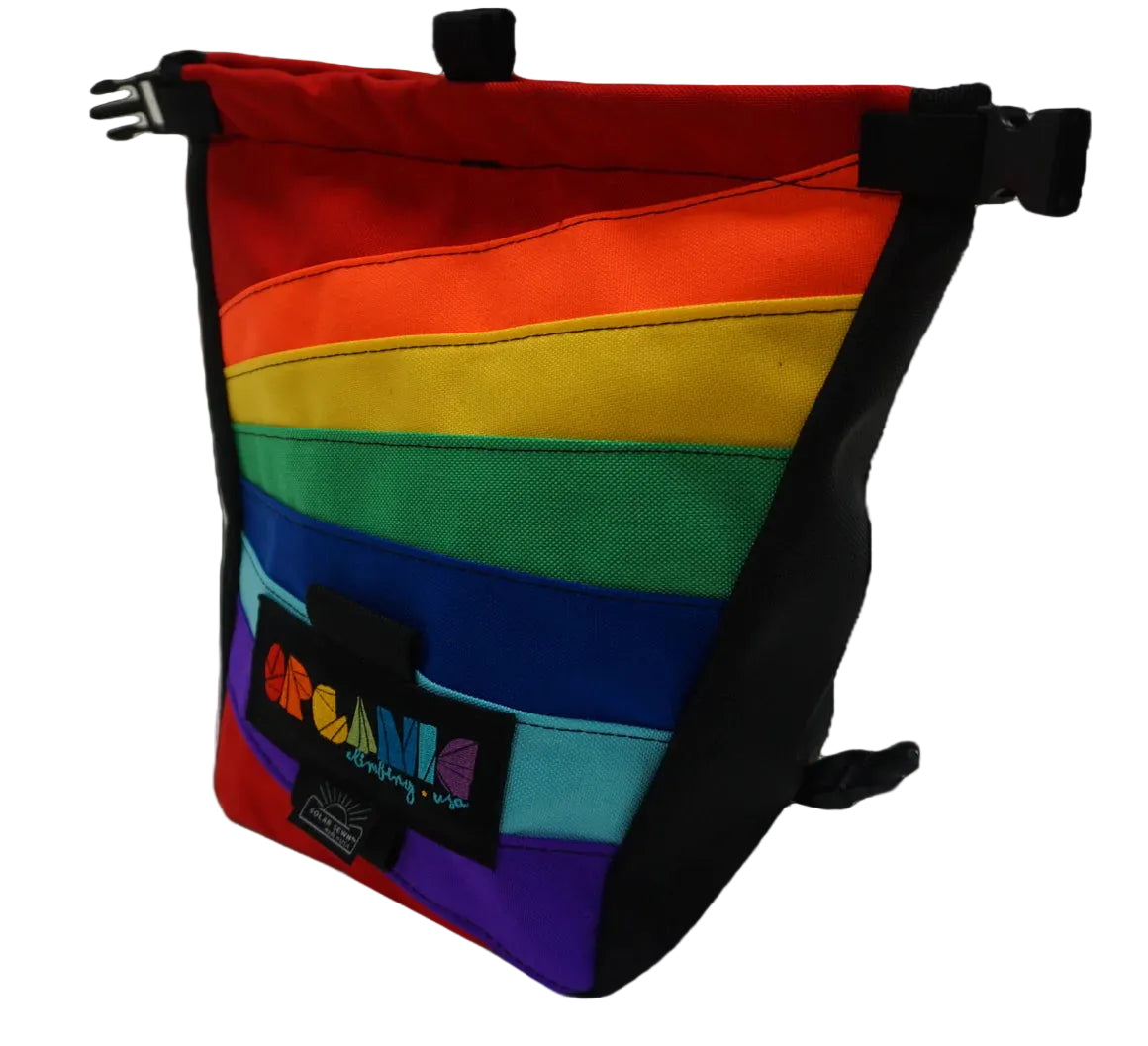 ORGANIC CLIMBING Deluxe Chalk Bucket Rainbow Edition