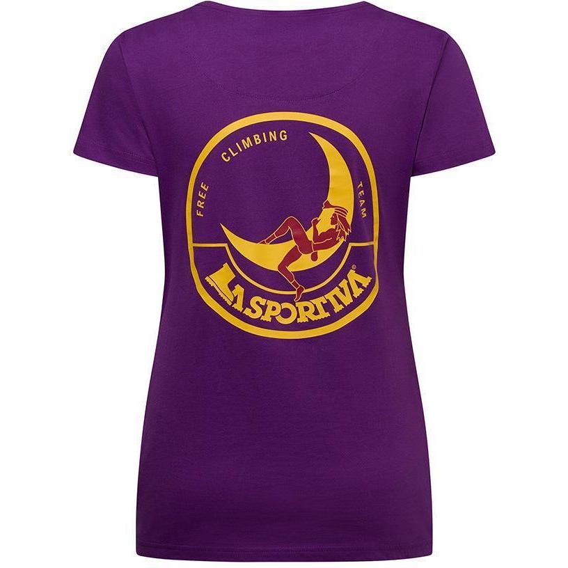 LA SPORTIVA Women's Short Sleeve T-Shirt Climbing on the Moon
