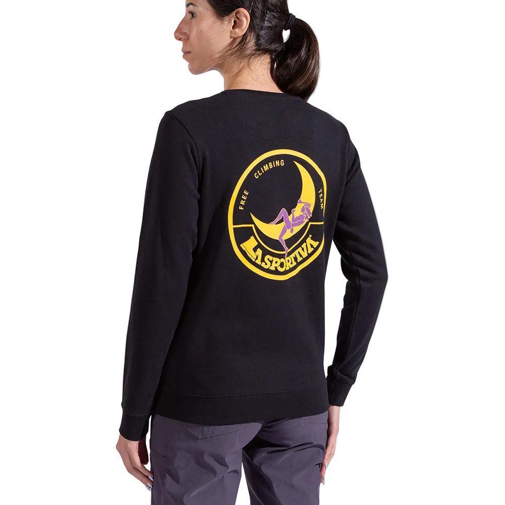 LA SPORTIVA Women's Crewneck Sweatshirt Climbing on the Moon