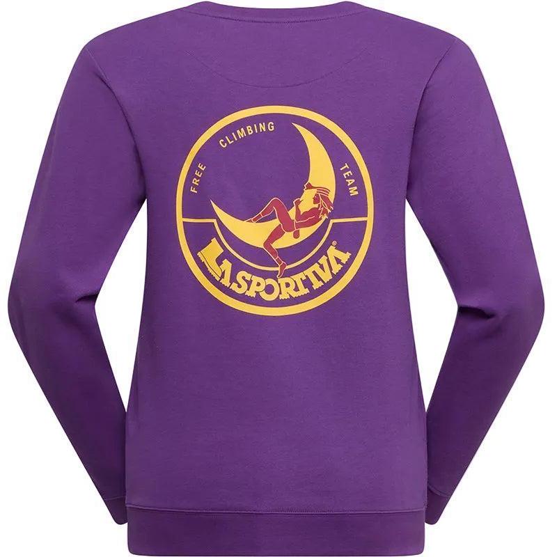 LA SPORTIVA Women's Crewneck Sweatshirt Climbing on the Moon