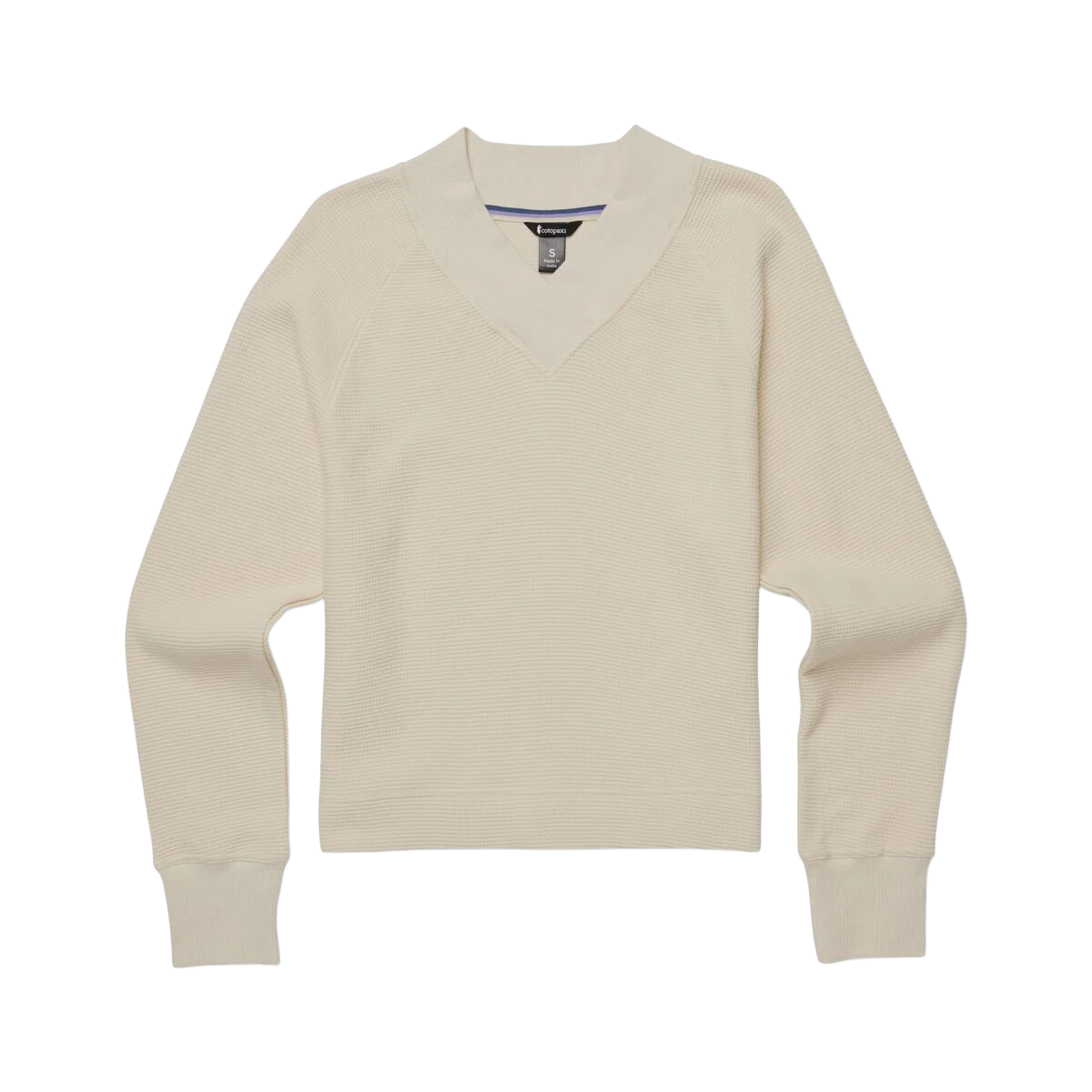 COTOPAXI Women's Atajo Long-Sleeve Waffle V-Neck