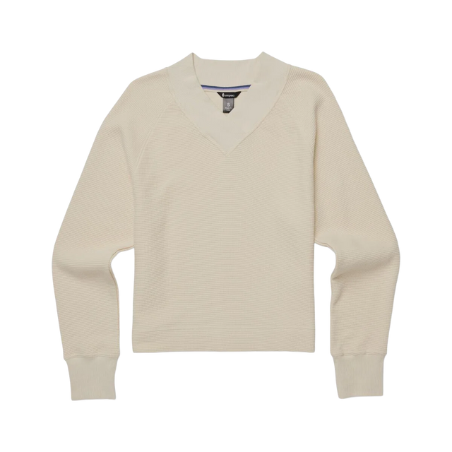 COTOPAXI Women's Atajo Long-Sleeve Waffle V-Neck