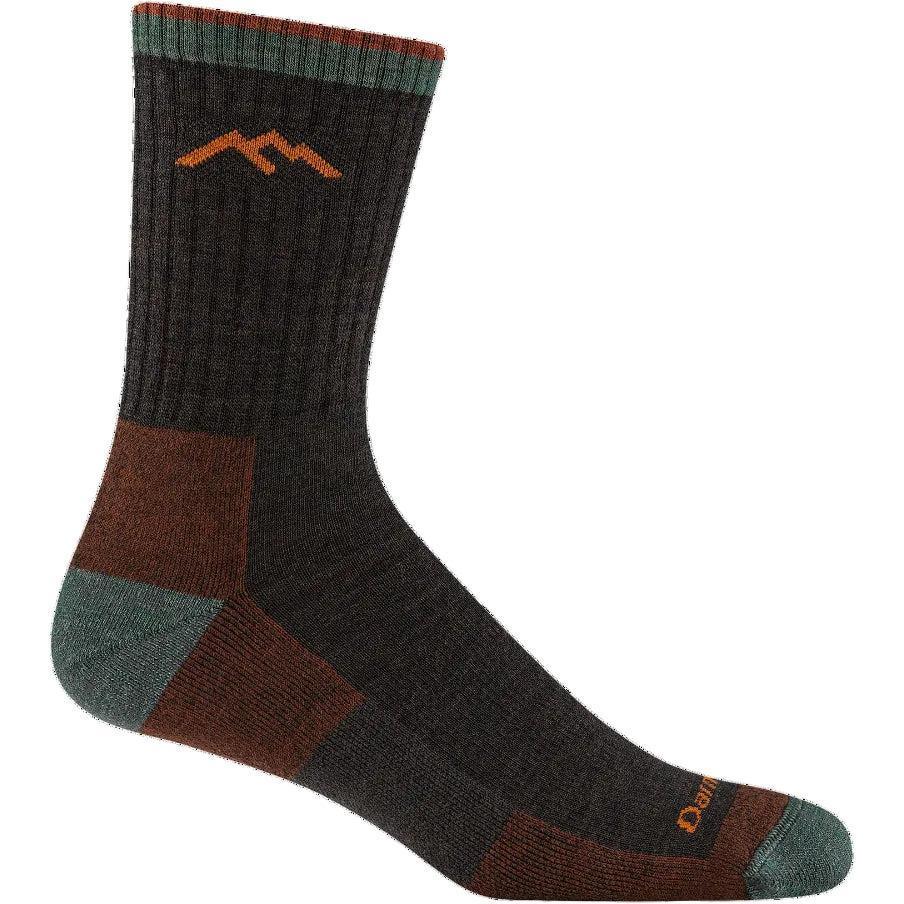 DARN TOUGH Men's Hiker Micro Crew Midweight with Cushion Hiking Socks 1466