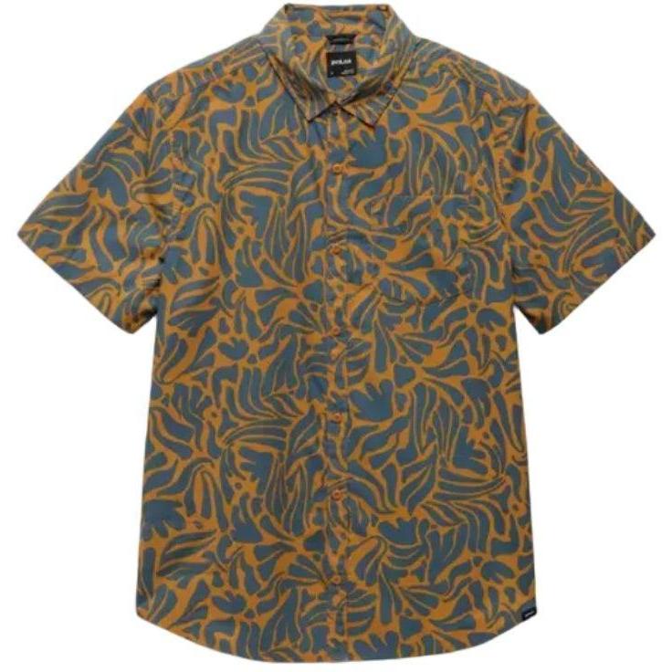 PRANA Men's Short Sleeve Shirt Stimmersee