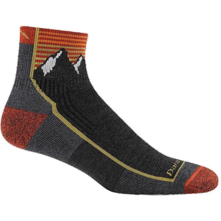 DARN TOUGH Men's Hiker Quarter Midweight Hiking Socks 1959