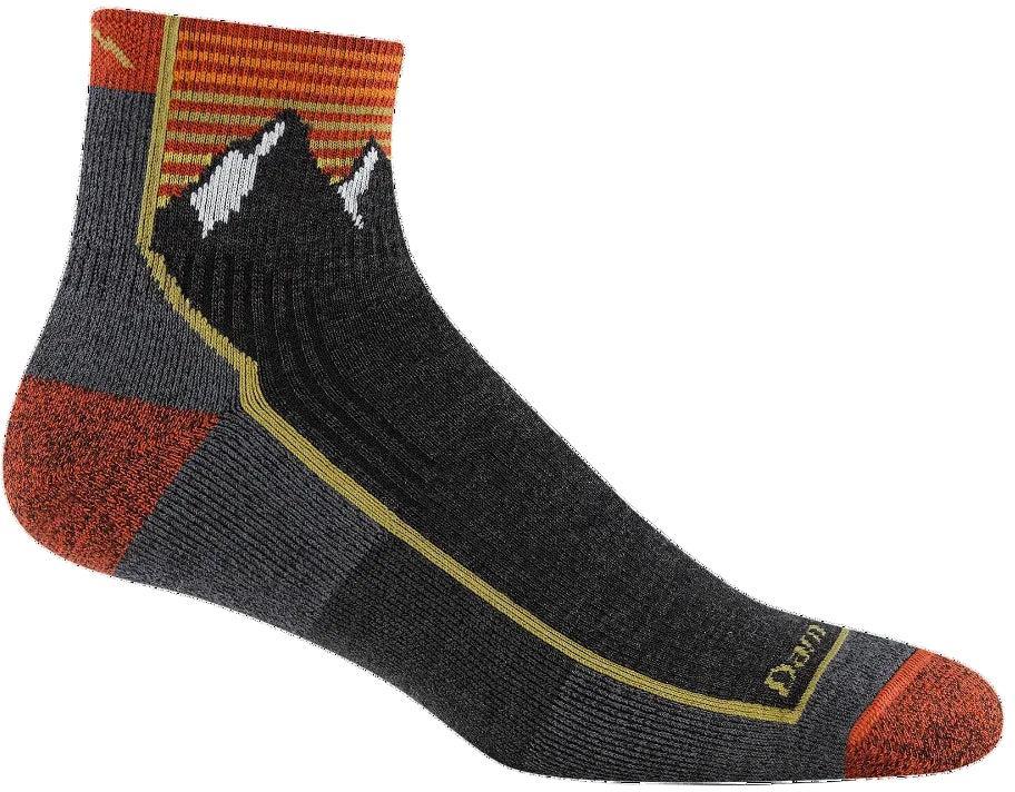 DARN TOUGH Men's Hiker Quarter Midweight Hiking Socks 1959
