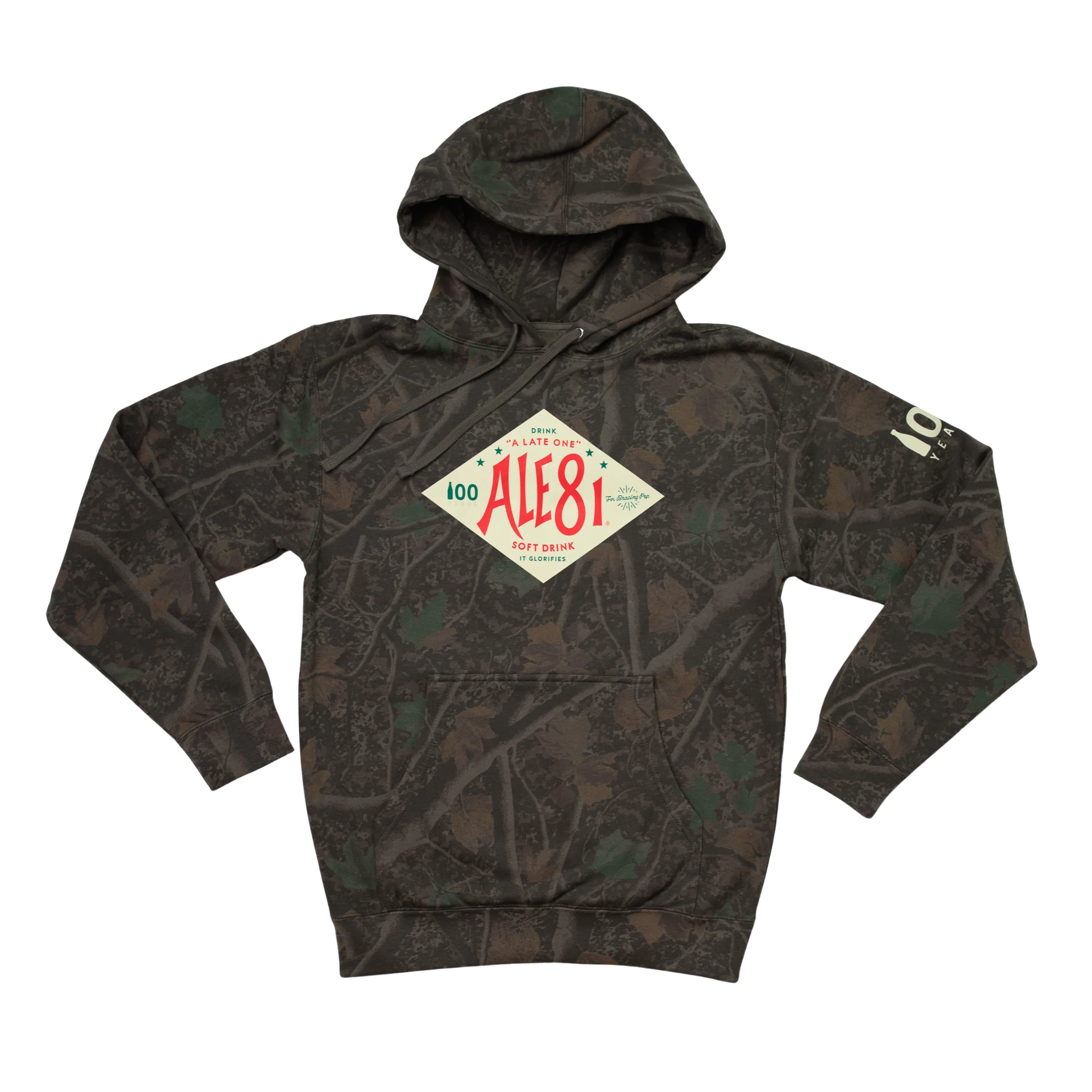 NEW FRONTIER Ale-8-One 100 Year Camo Hoodie
