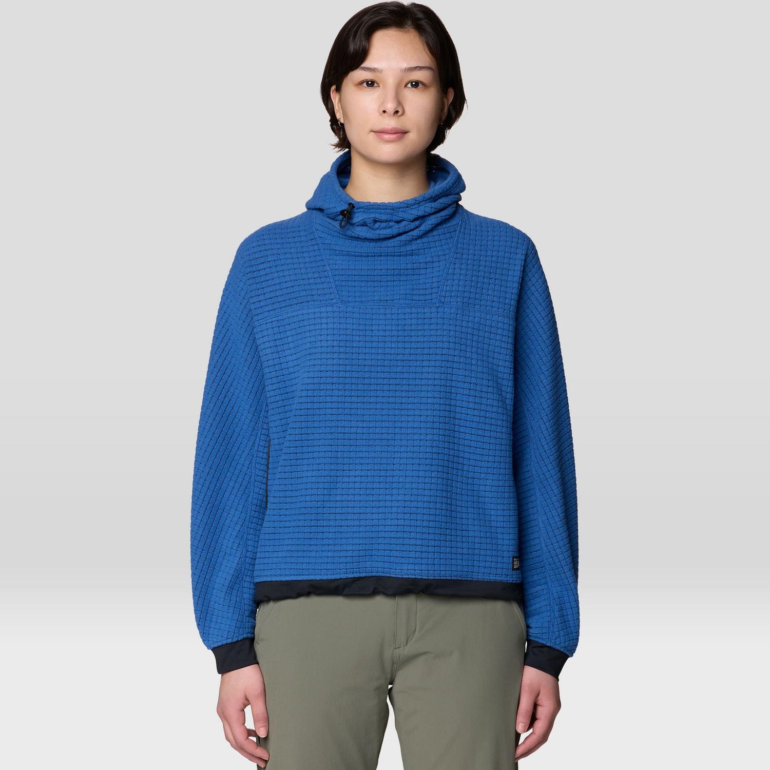 MOUNTAIN HARDWEAR Women's Summit Grid Big Grid Hoody berry blue