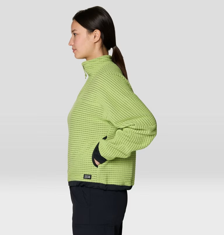 MOUNTAIN HARDWEAR Women's Summit Grid Big Grid Half-Zip Pullover