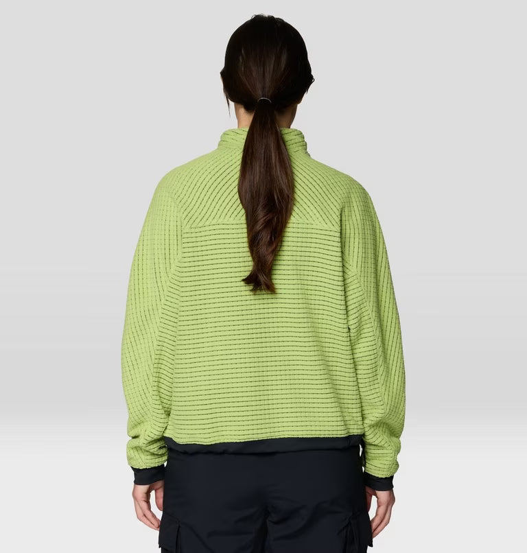 MOUNTAIN HARDWEAR Women's Summit Grid Big Grid Half-Zip Pullover