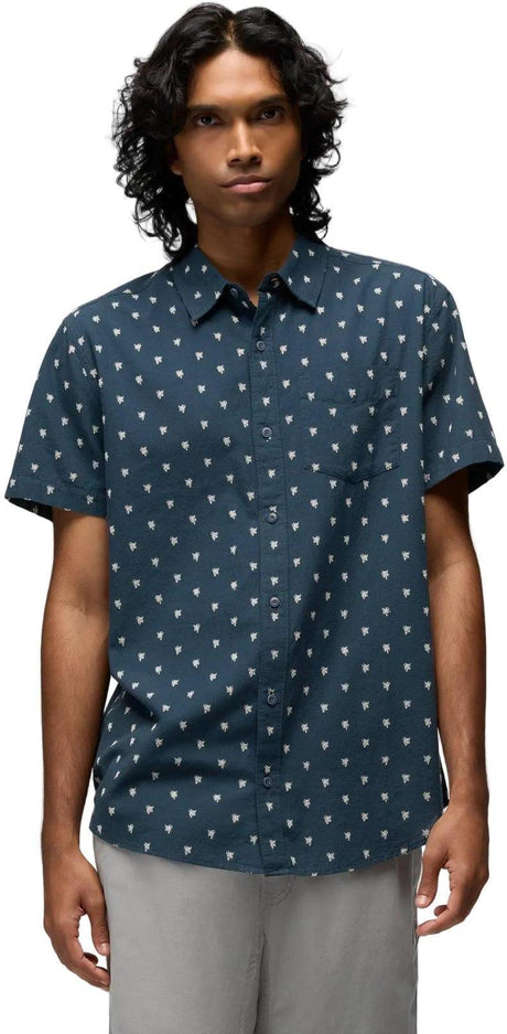PRANA Men's Short Sleeve Shirt Metador