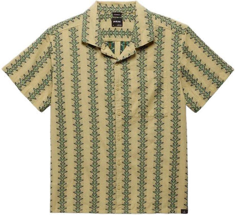 PRANA Men's Short Sleeve Shirt Mantra Light Heritage